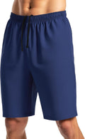 Men's Athletic Shorts 9'' Quick Dry Workout Running Shorts Lightweight Sports Gym Basketball Shorts with Pockets